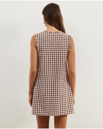 Atmos&Here - Lydia Gingham Mini Dress