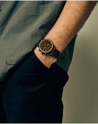 Nixon - STATION Chrono Leather