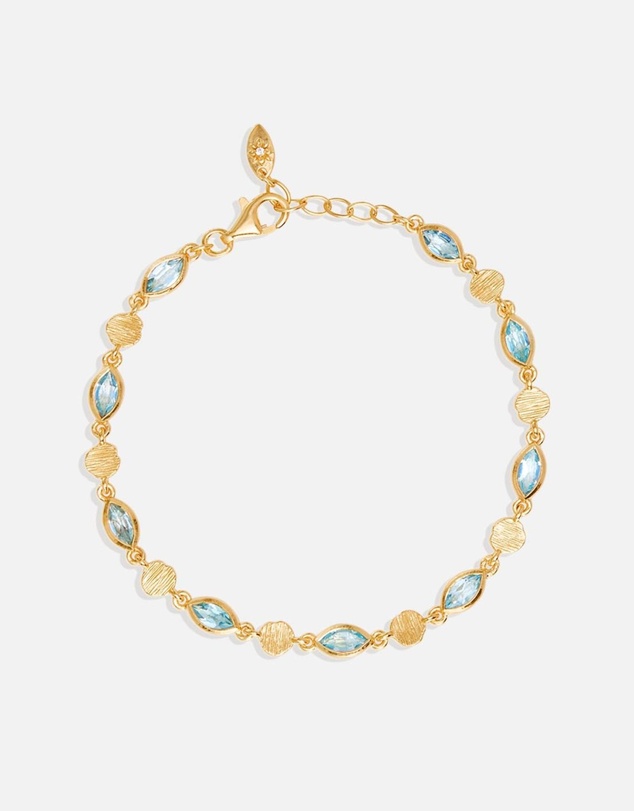 By Charlotte - Gold Protection of Eye Bracelet