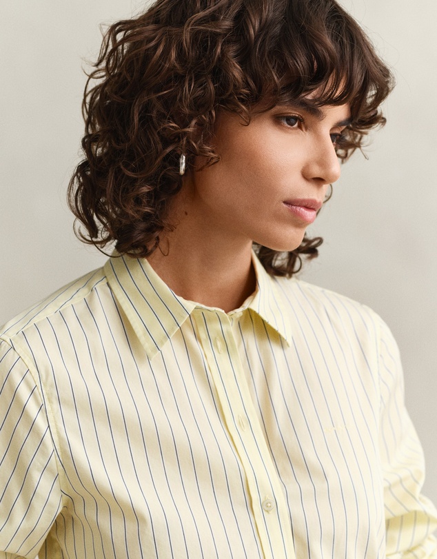 Gant - Classic Poplin Striped Shirt