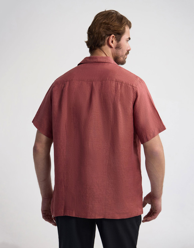 Oxford - Griffin Delave Linen Short Sleeve Shirt