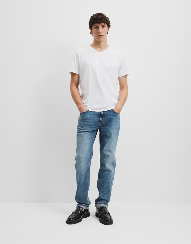 Country Road - Pima Cotton V-neck T-shirt