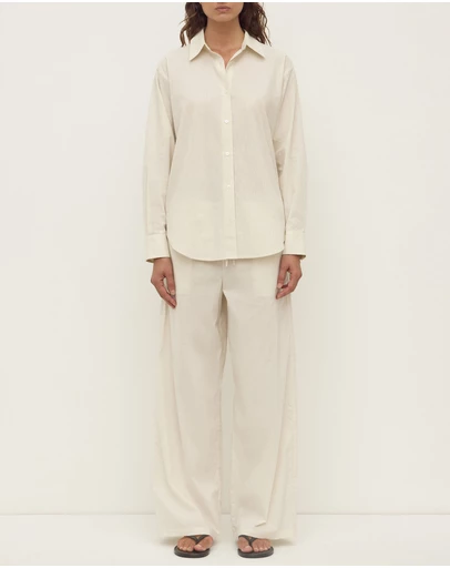 Assembly Label - Marina Stripe Fitted Shirt