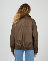 All About Eve - Alba Pu Bomber Brown