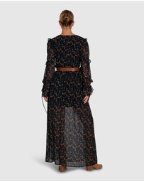 Belle & Bloom - Come As You Are Floral Maxi Dress