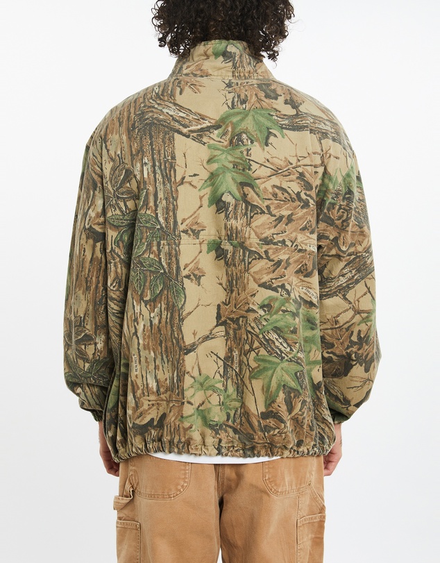 Vintage by The Real Deal - Pre Loved - Vintage Realtree Camo Quarter Zip Jacket