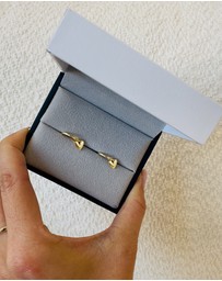 Pastiche - Gold Amara Huggies Gold Plated 925 Sterling silver Earrings