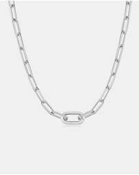 Ania Haie - Silver Linked Chunky Chain Necklace