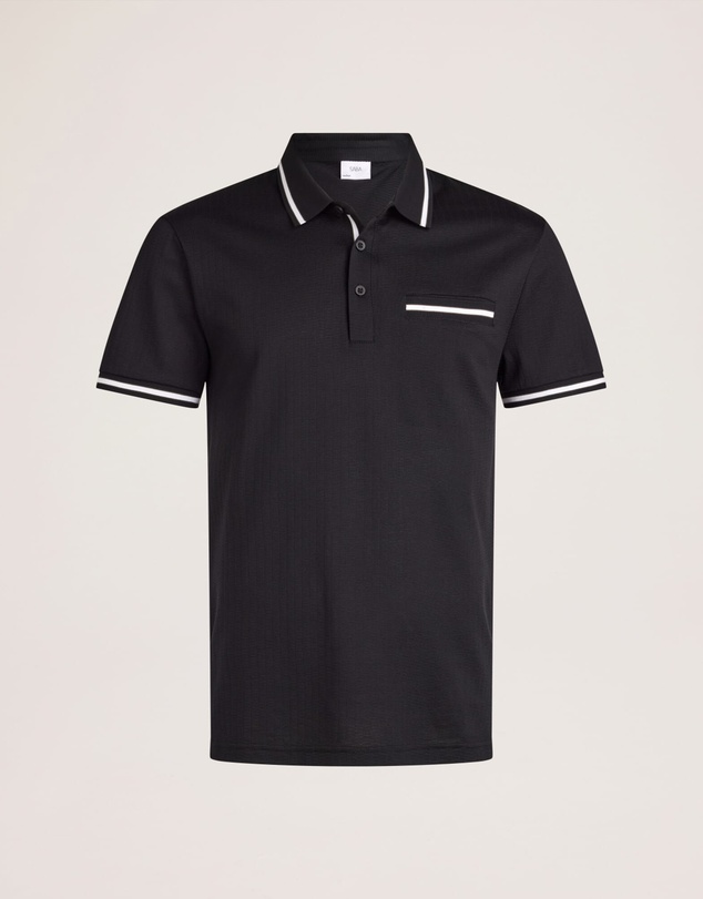 SABA - Ted Textured Cotton Polo