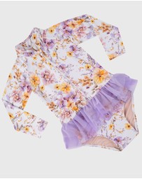Aqua Blu Kids - Fleur Long Sleeve One Piece - Babies
