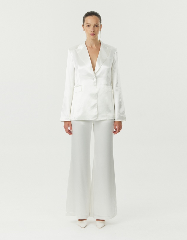 Third Form - Satin Flare Trousers