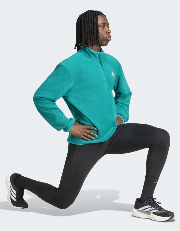 adidas Performance - adi365 Running Essentials Winterised Fleece Half-Zip Mens