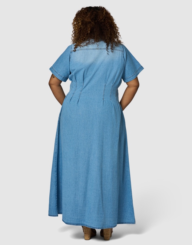 Indigo Tonic - Tara Chambray Maxi Dress