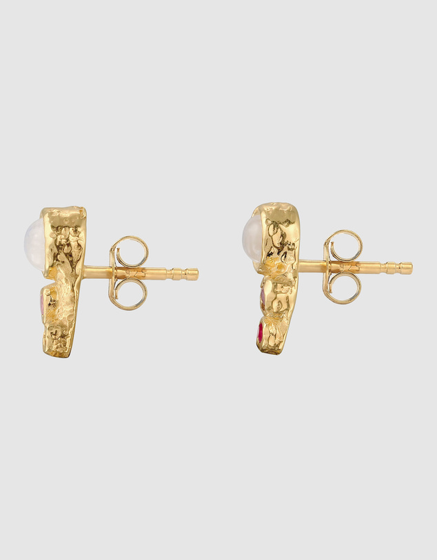 Haze & Glory - ICONIC EXCLUSIVE - Moonlit Nugget Earrings - Gold