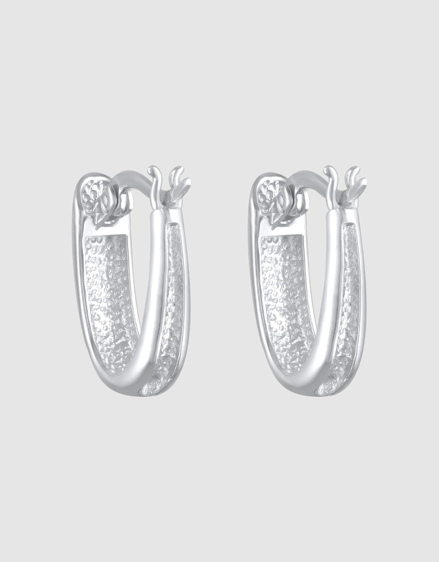 Elli Jewelry - Earrings Hoops Everday 925 Sterling Silver