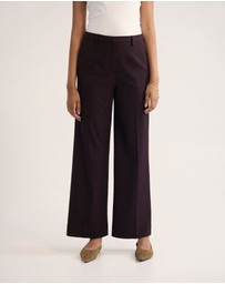 Oxford - Lydia Straight Leg Suit Pant