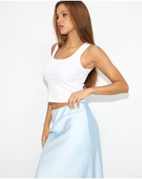 Dazie - Rhea Lace Midi Skirt