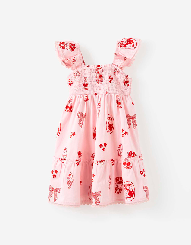 Cotton On Kids - Gigi Flutter Sleeve Dress