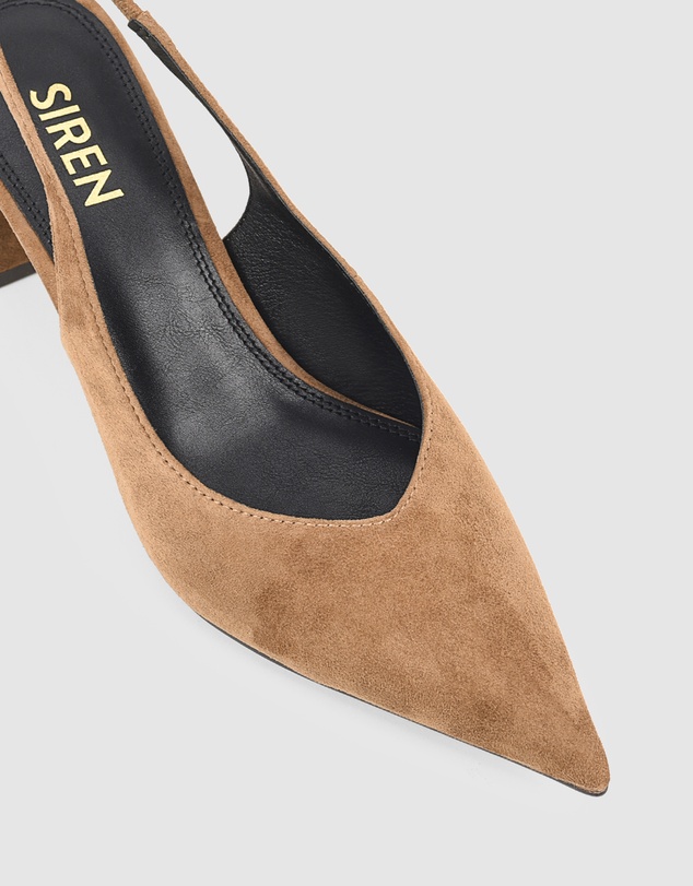 Siren - Yankee Slingback Block Heel
