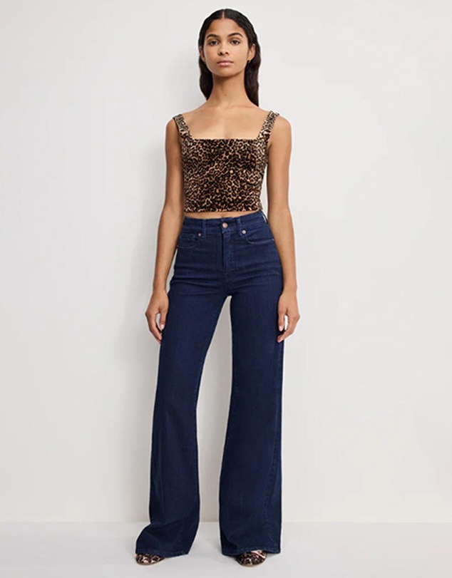 Good American - Good Waist Palazzo Jeans