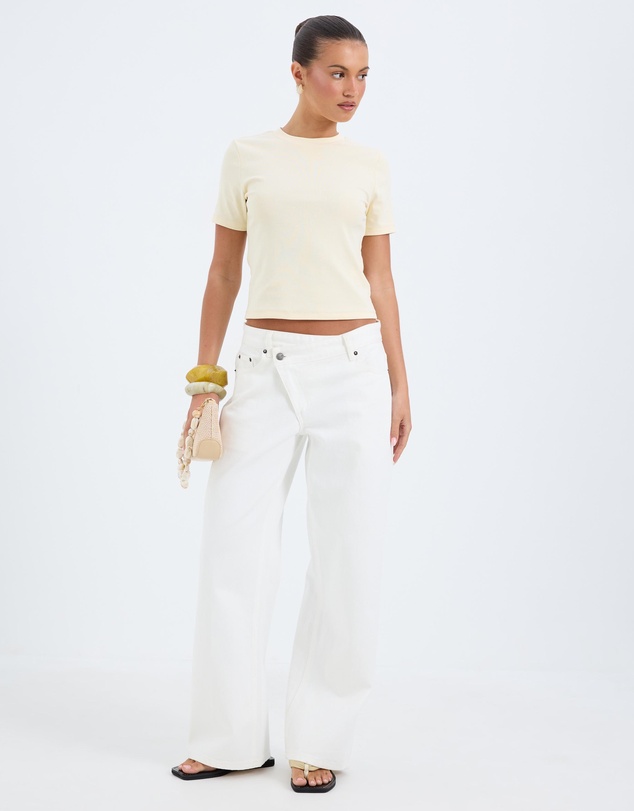 Calli - Jessie Crew Neck Baby Tee
