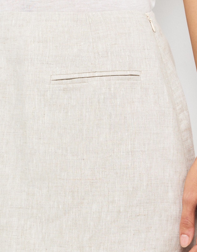 AERE - Frankie Linen Mini Skirt