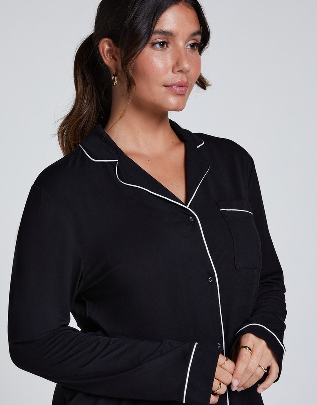 Hunkemoller - Essential Jersey LS Jacket