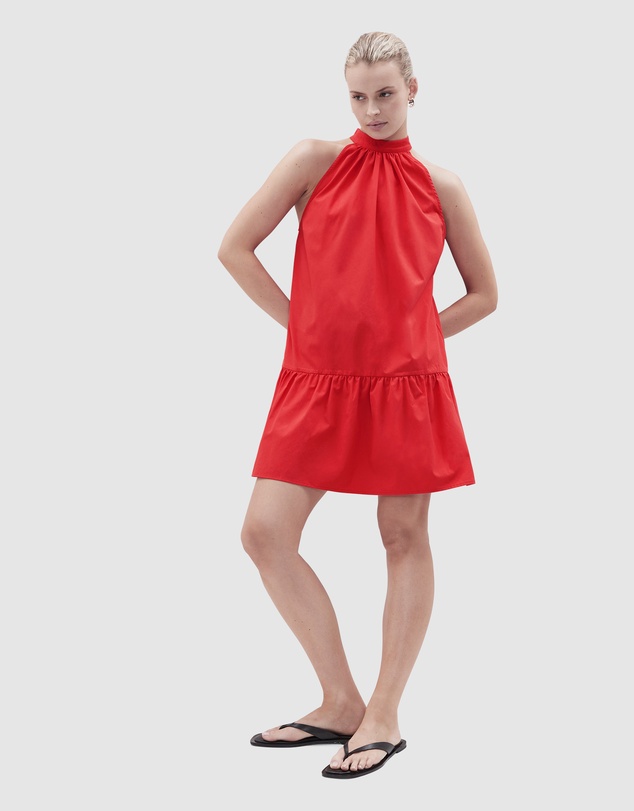 UNISON - Halter Tiered Dress