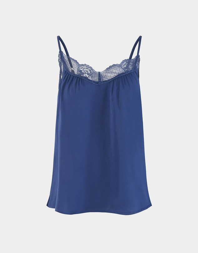 Forcast - Aleksia Lace Trim Cami Top