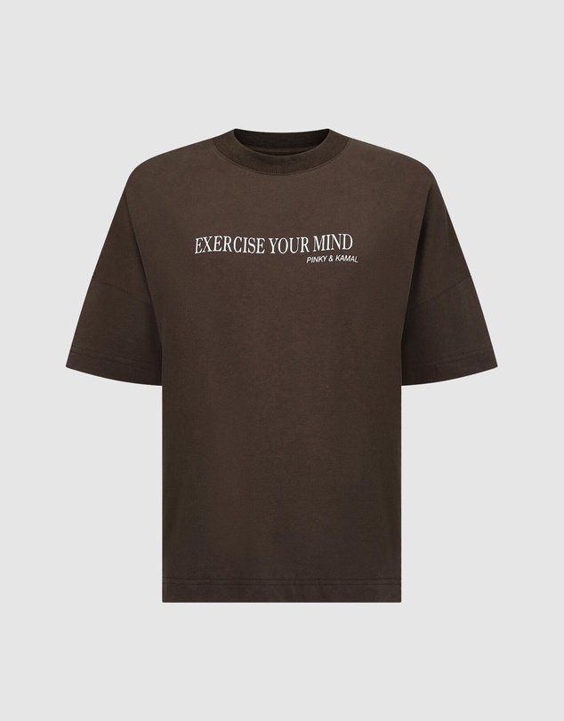 Pinky & Kamal - Exercise Your Mind T-Shirt