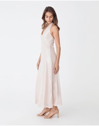 Forcast - Ariana Sequin Halter Dress