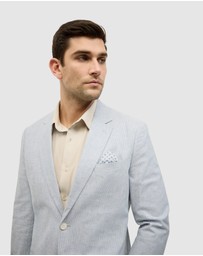 Politix - Linen Blend Summer Suit Jacket
