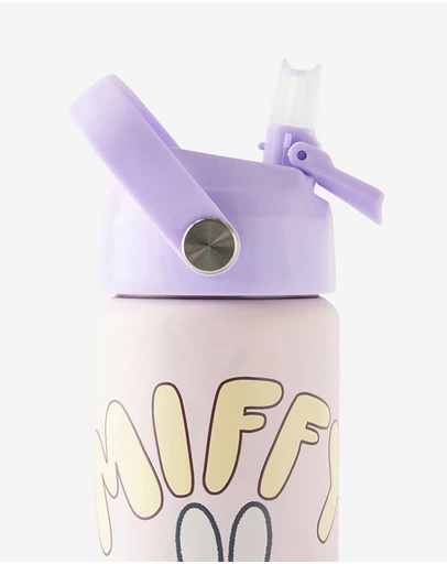 Cotton On Kids - Miffy Kids Flip & Flow Drink Bottle