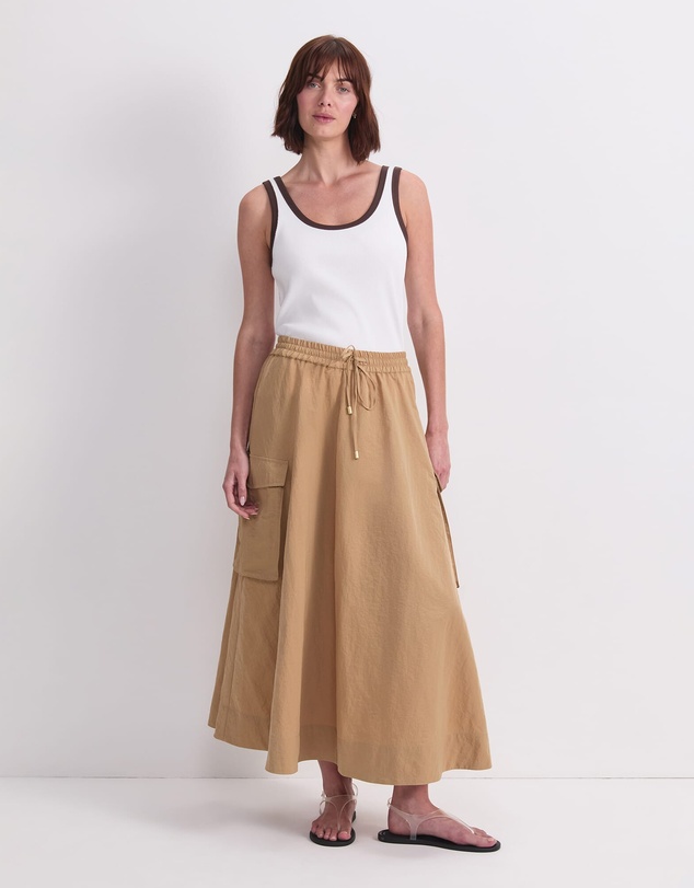 Sportscraft - Tia Pocket Maxi Skirt