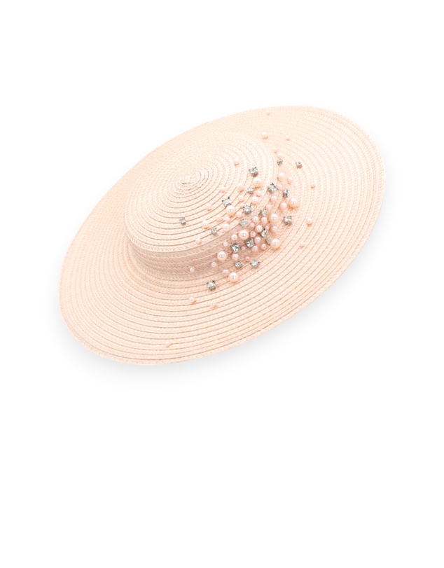 Morgan & Taylor - Celia Racewear Plate Hat in Pink