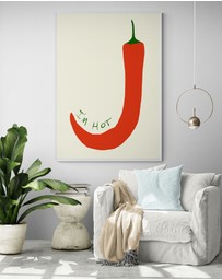 Inka Arthouse - Hot Chilli by Byalmaklub Art Print
