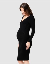 Ripe Maternity - Sadie Rib Knit Nursing Dress