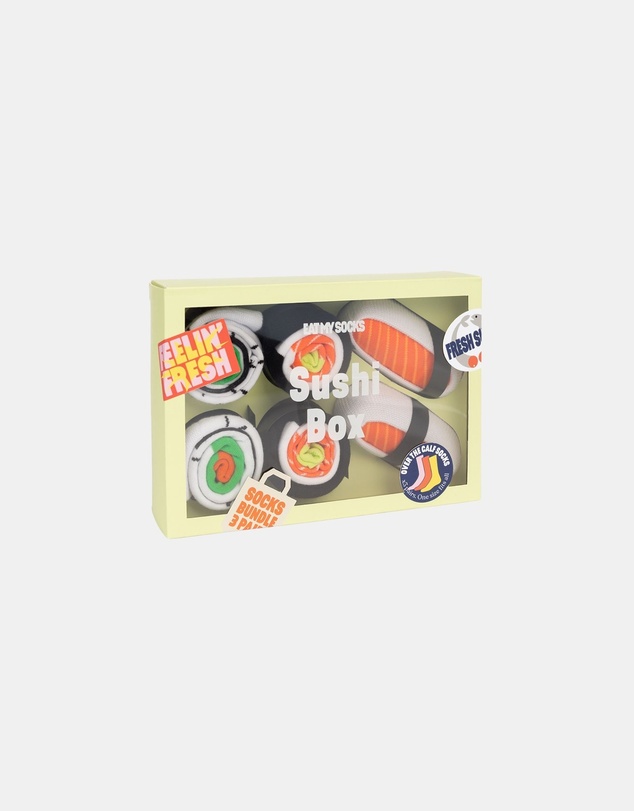 EAT MY SOCKS - Socks Sushi Box 3 pairs