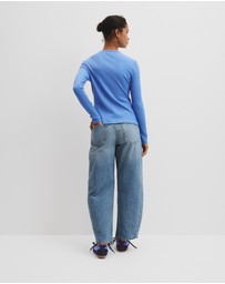 Country Road - Long Sleeve Rib Top