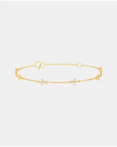 The Silver Collective - Iris Bracelet Gold