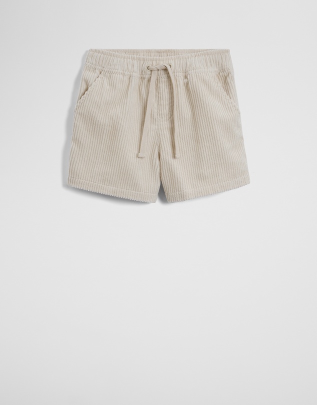 Country Road - Organically Grown Cotton Pull On Cord Straight Short