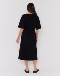 ALEXANDRA - Nix Midi Dress Black
