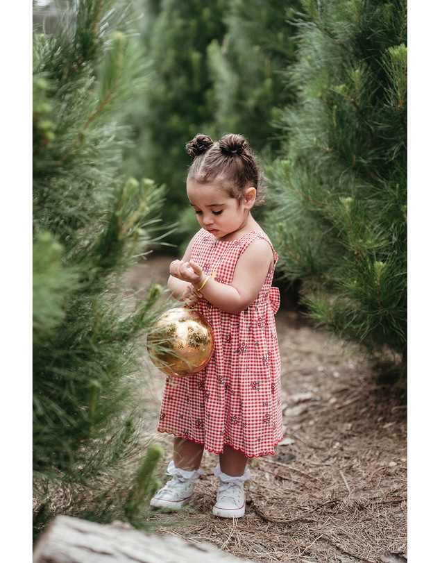 Purebaby - Gingham Dress-Kids-Babies