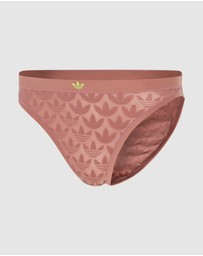 adidas Originals - Microterrot Monogram Logo Bikini Brief Underwear