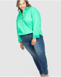 Love Your Wardrobe - Bronte Cotton Overshirt