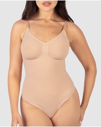 B Free Intimate Apparel - Shapewear Bodysuit G-String | BodySleek