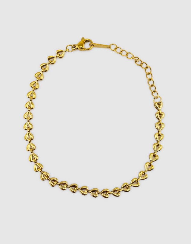 Miz Casa and Co - Heart Chain Bracelet