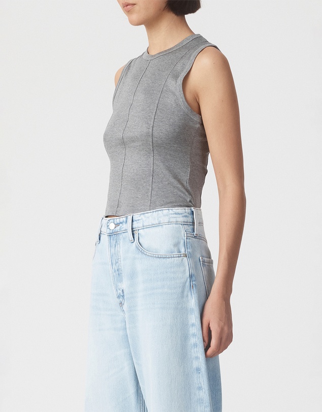 Nobody Denim - Panelled Rib Tank Top