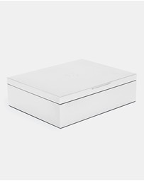 Wolf - Wolf Silver Large Keepsake Box