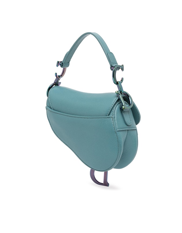 Pre-Loved by Azura Reborn - Pre-Loved Micro Goatskin Saddle Bag
